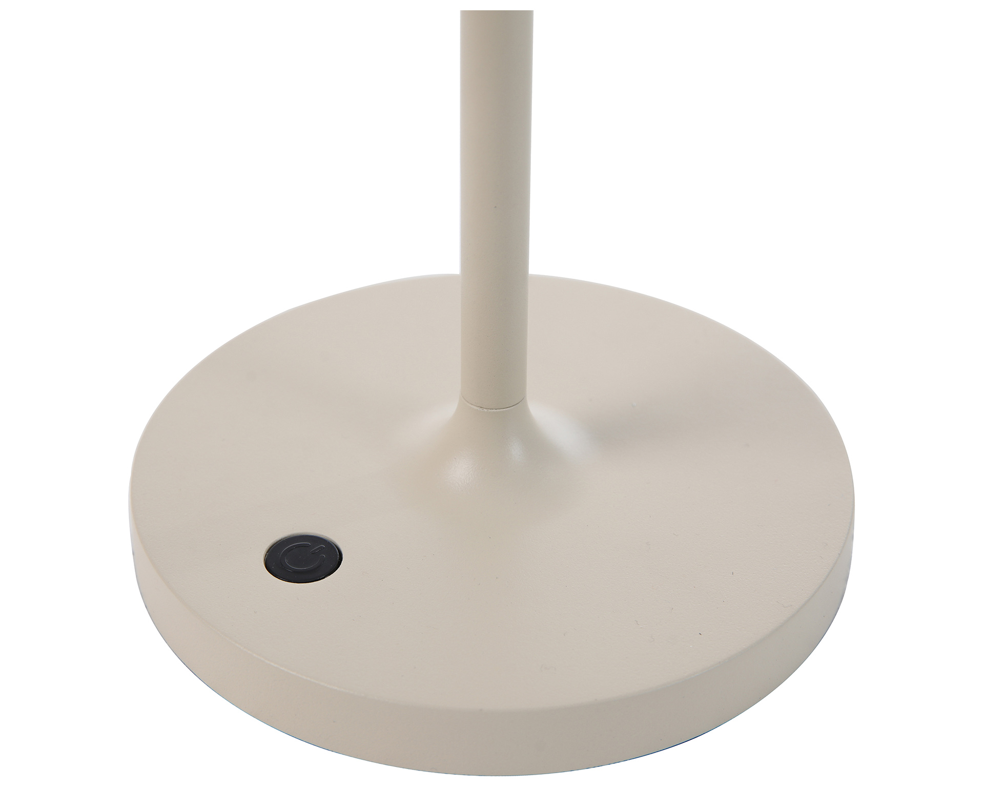 Lampe de table Alpha - adaptée à une utilisation extérieure - beige