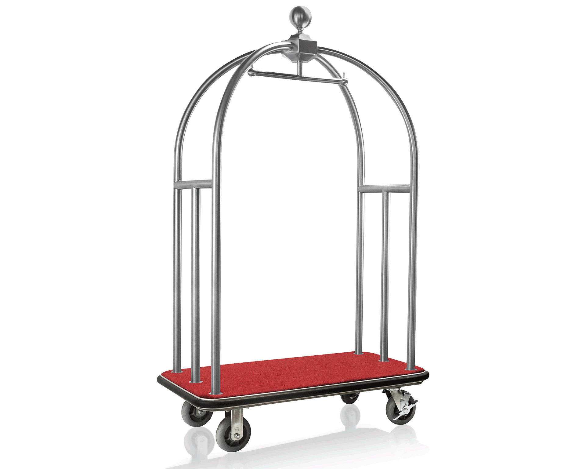 Bagagewagen - rood - 186cm