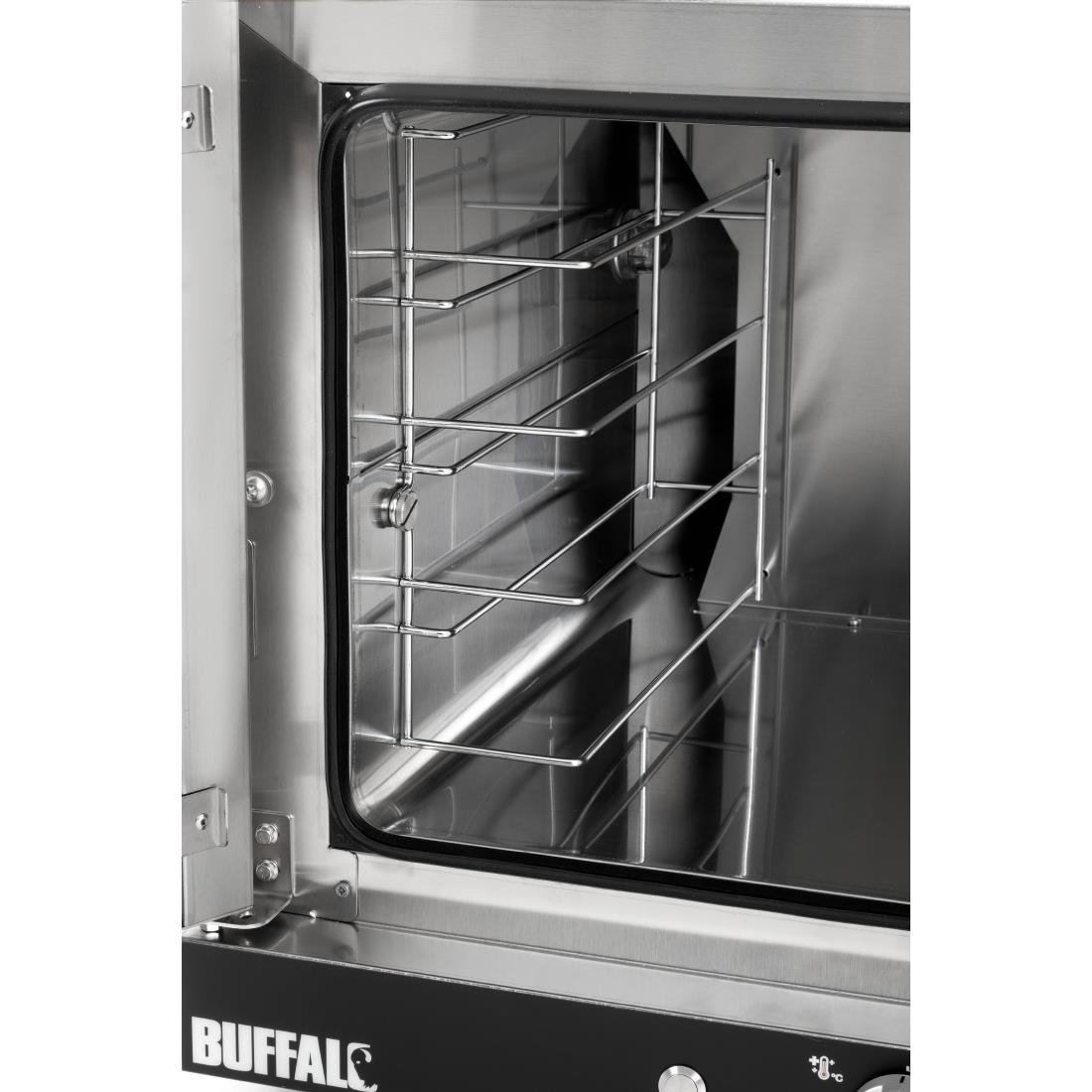 Buffalo Convectieoven met Vochtigheid 4x GN 1/1 Enkelfase Buffalo Convectieoven met Vochtigheid 4x GN 1/1 Enkelfase