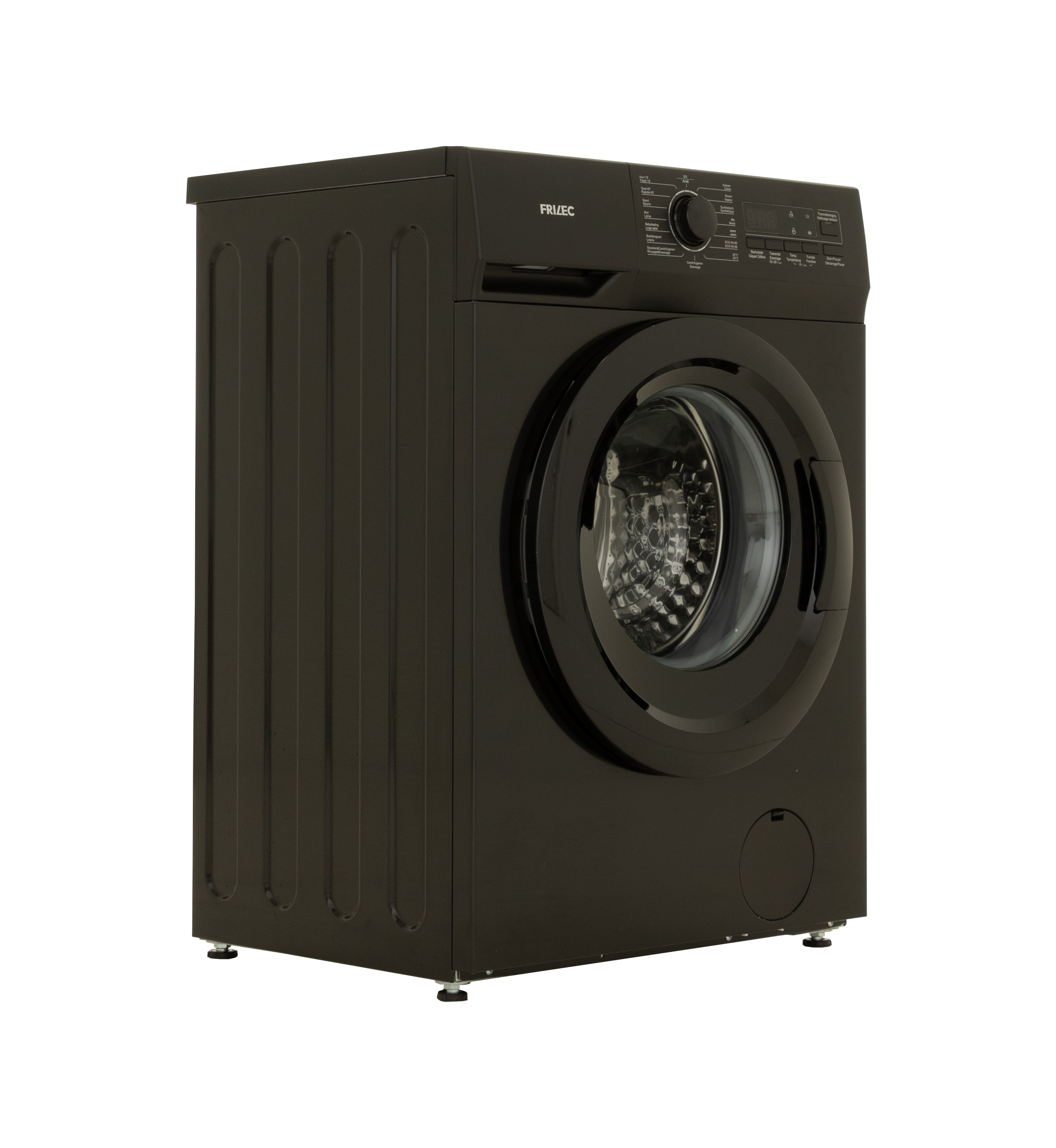 Waschmaschine - Schwarz - 8 kg - Frilec