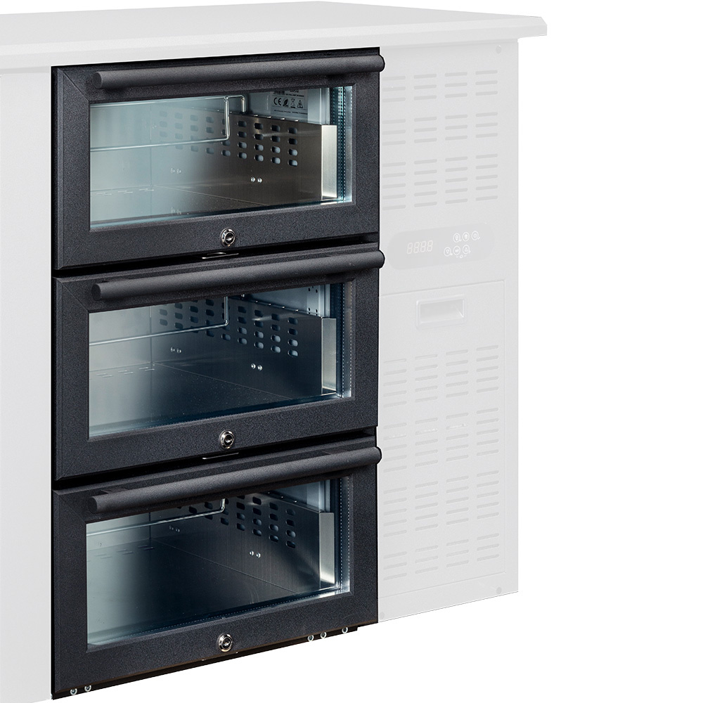 Glazen kit ladenblok (1/3 + 1/3 + 1/3) x RLB...