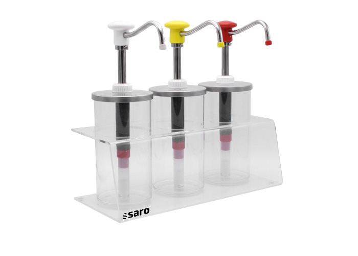 SARO Doseredispenser Model PLX-R-BK-1650ml