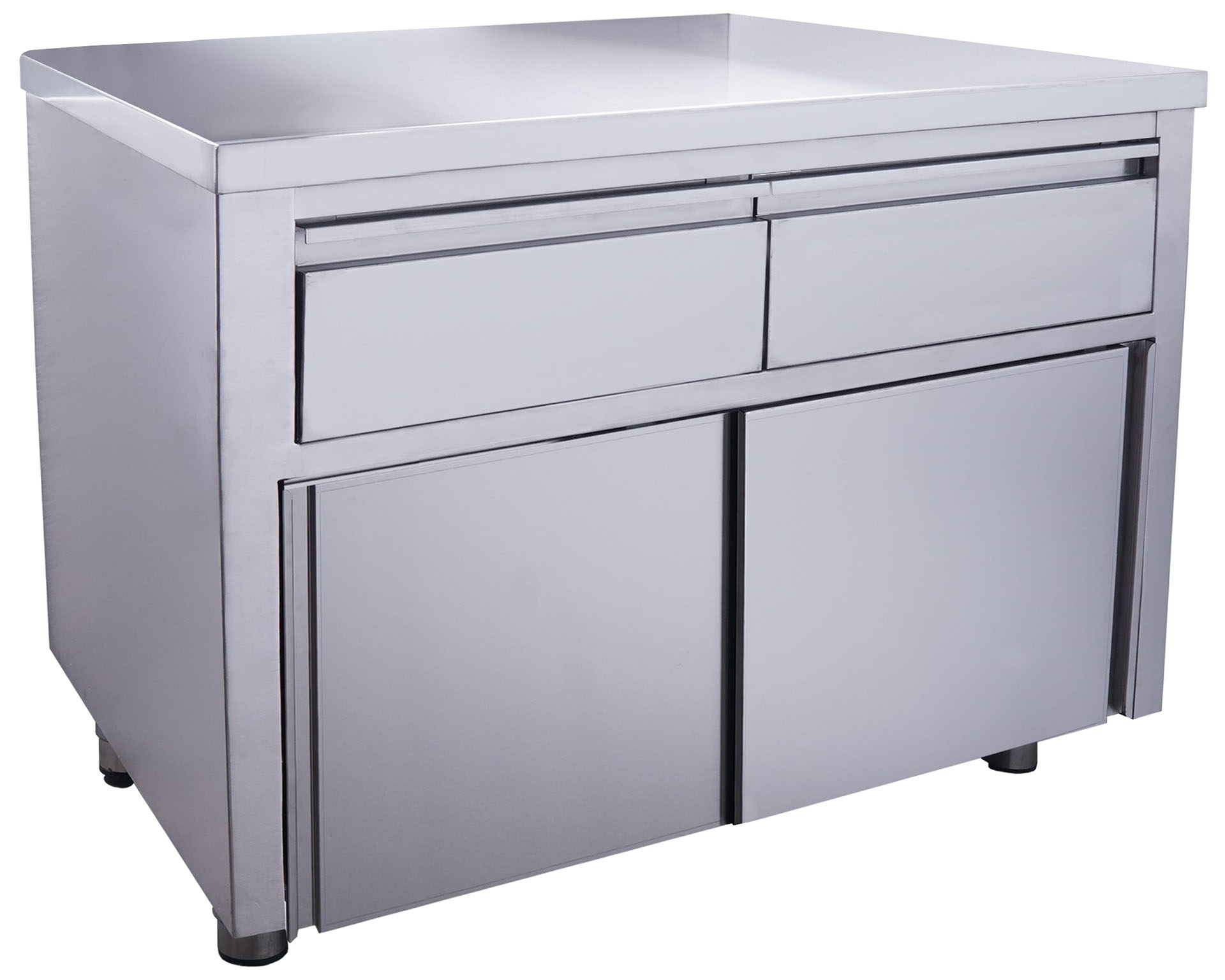 Schiebetürenschrank 1200X700mm - Mit 2 Schubladen