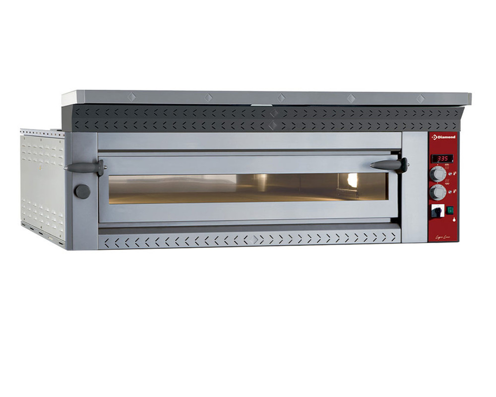 Pizza Oven Elektrisch XL | 6 Pizza's Ø35cm | 9kW | 1420x1010x(H)400mm
