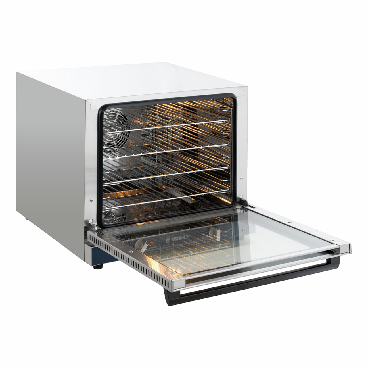 Heteluchtoven ECO - Manueel - 4x GN 2/3 - 2,8 kW - 230V