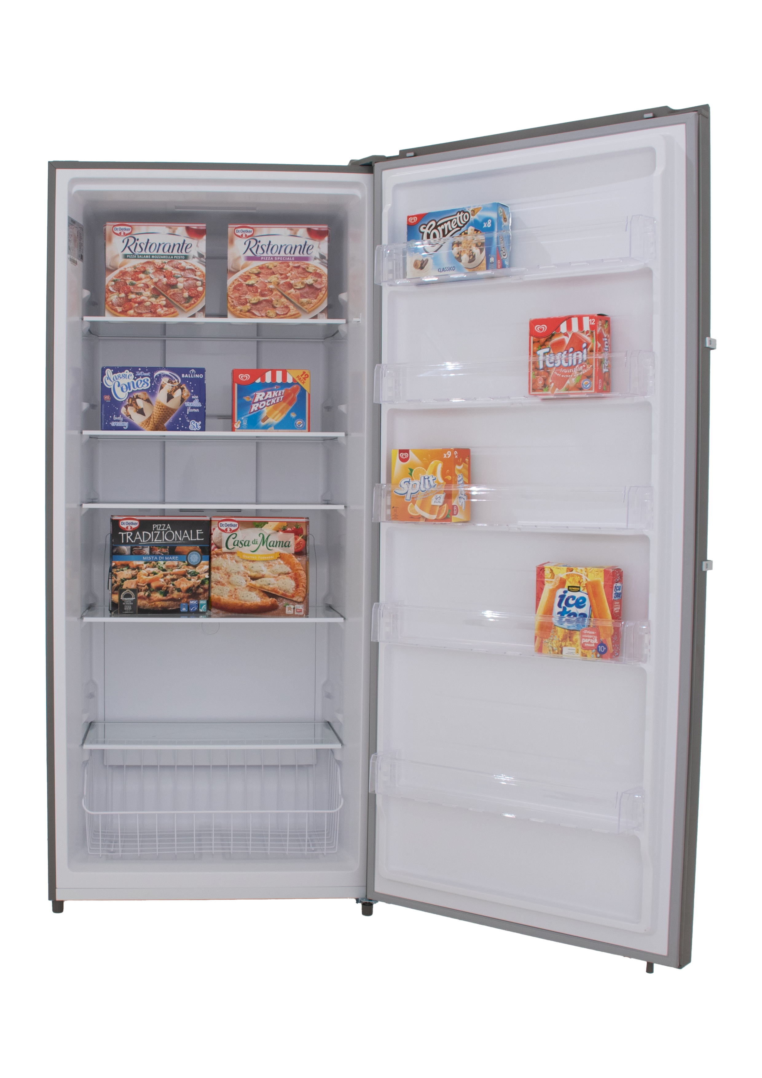 Gefrierschrank - Edelstahl - 600L - No-Frost - Exquisit