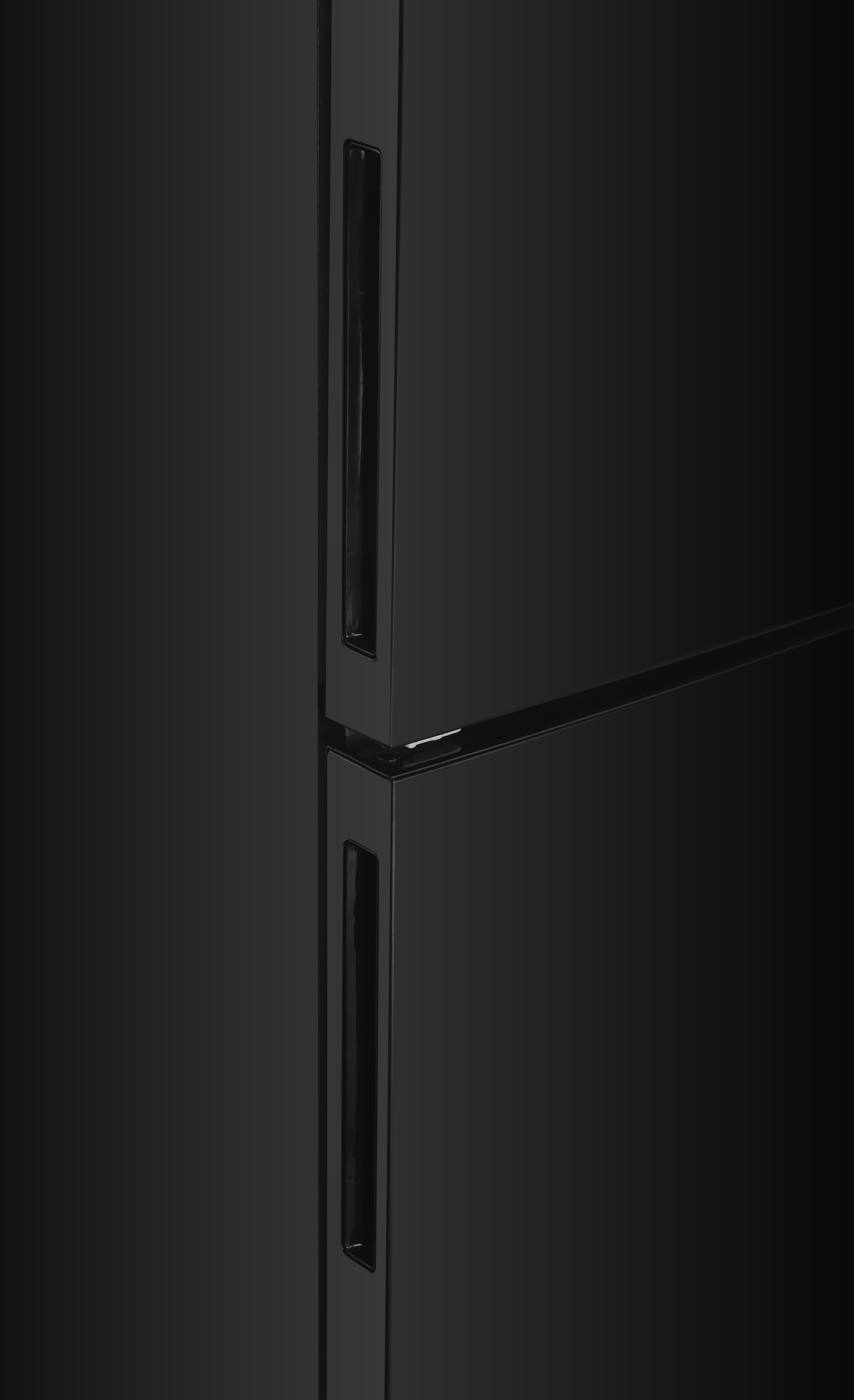 Koel-Vriescombinatie - Zwart - 210+83L - Exquisit