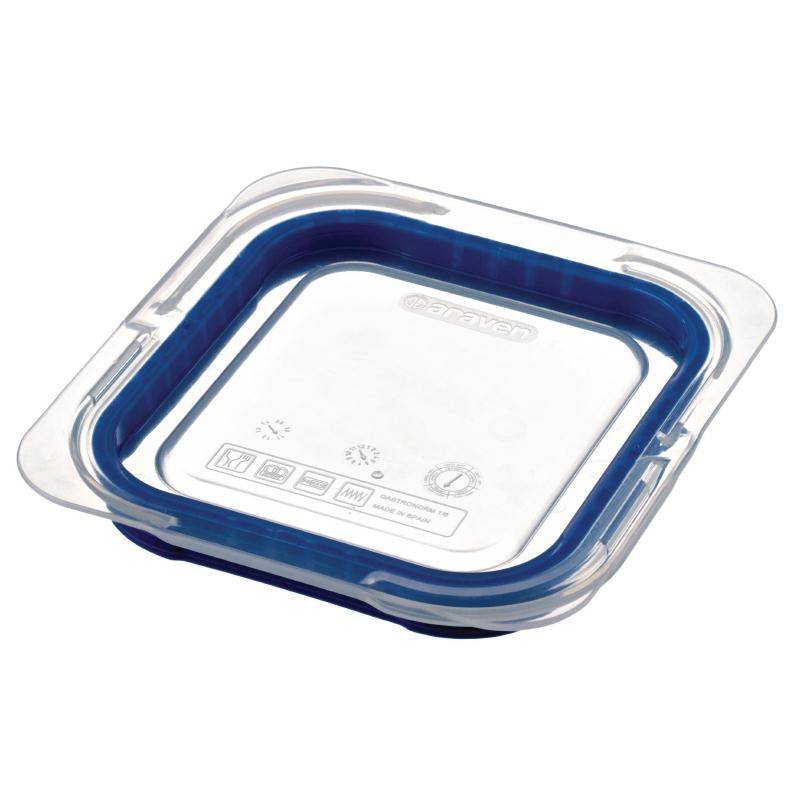 Deckel für GN1/6 Lebensmittelbehälter | Blau