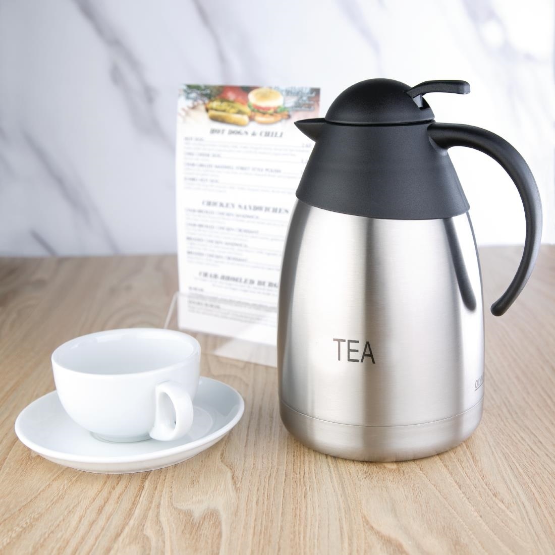 Thermoskanne Edelstahl TEA | 1,5 Liter
