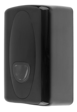 Reinigungsrollenspender Mini | Kunststoff schwarz | Max. Ø 130 mm x H 200 mm