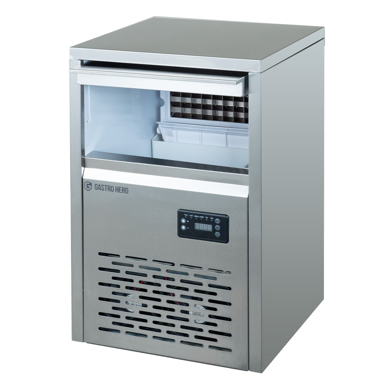 Volle-ijsblokjesmachine ECO 40 kg