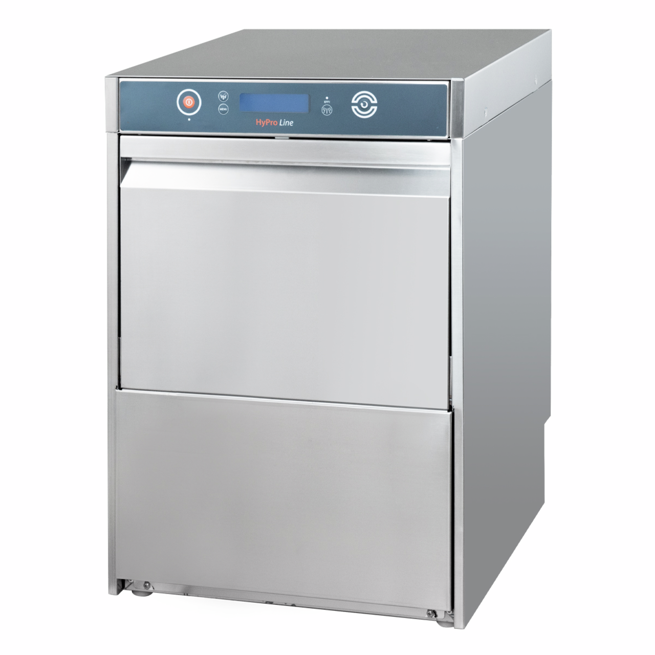 Lave-verres HYPRO Digital 40 SL 40 x 40 cm (panier), avec doseur de détergent & doseur de produit de rinçage, avec pompe de vidange & pompe de surpression, Fabriqué en Europe, 230 V