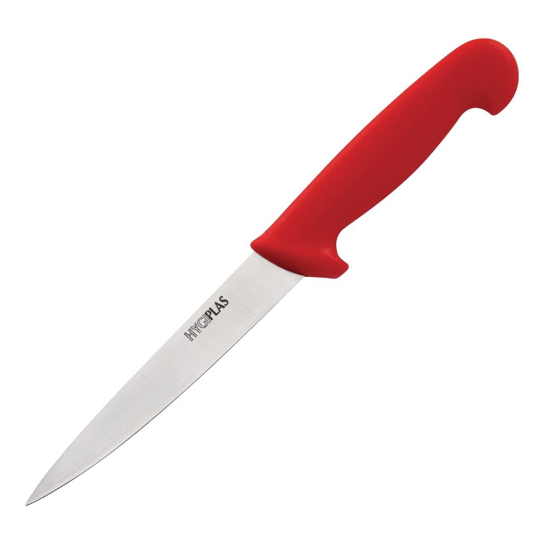 Couteau à Filet | Hygiplas | Rouge | 150mm