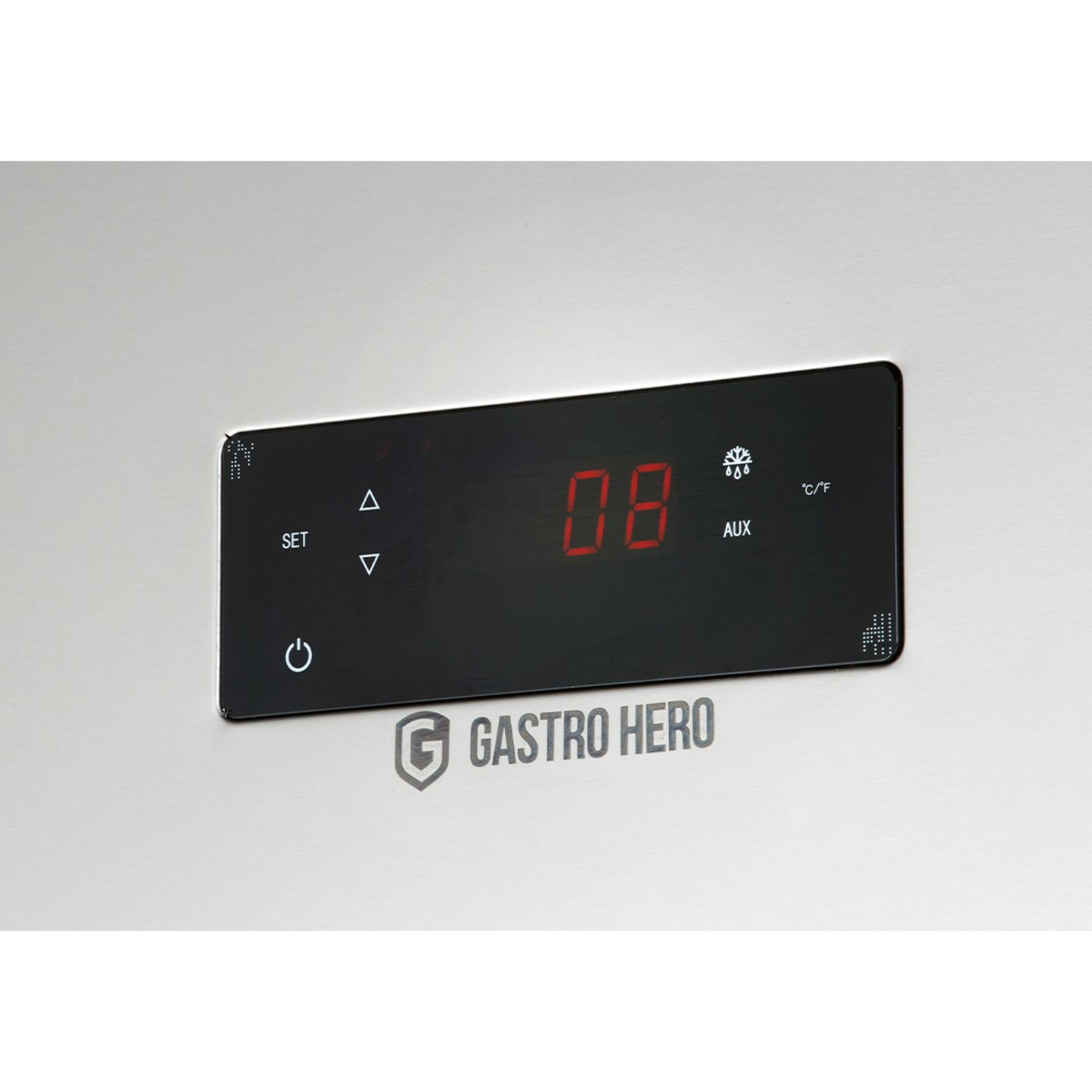 Horeca-vrieskast ECO 700 GN 2/1 Monoblock, 616 liter koelruimtevolume, 3 verstelbare roosters, robuuste constructie, RVS