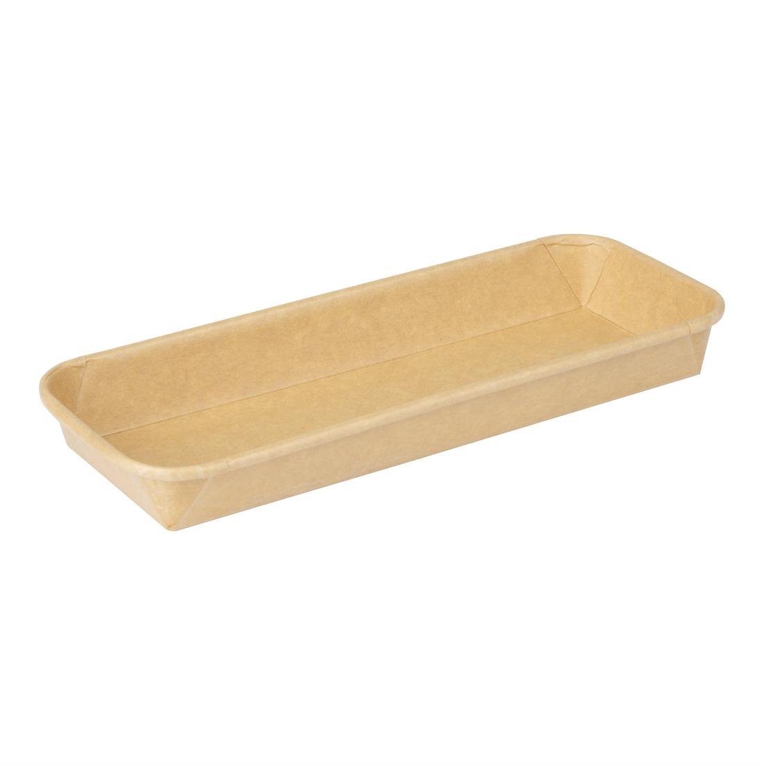 Fiesta Recyclable Nr. 2 Sushi-Schalen-Böden 220x90mm (300 Stück)
