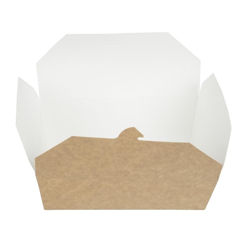 Boîte alimentaire recyclable allant au micro-ondes 1950 ml - 200 pièces