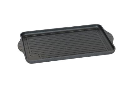 Eurolux Premium Grillplaat 43 x 28 x 2,5 cm, geribbeld