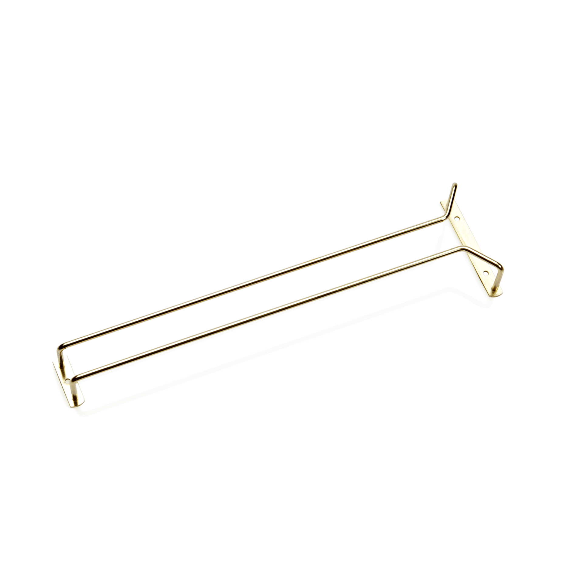 Glazenrail, 41,5 cm, Messing