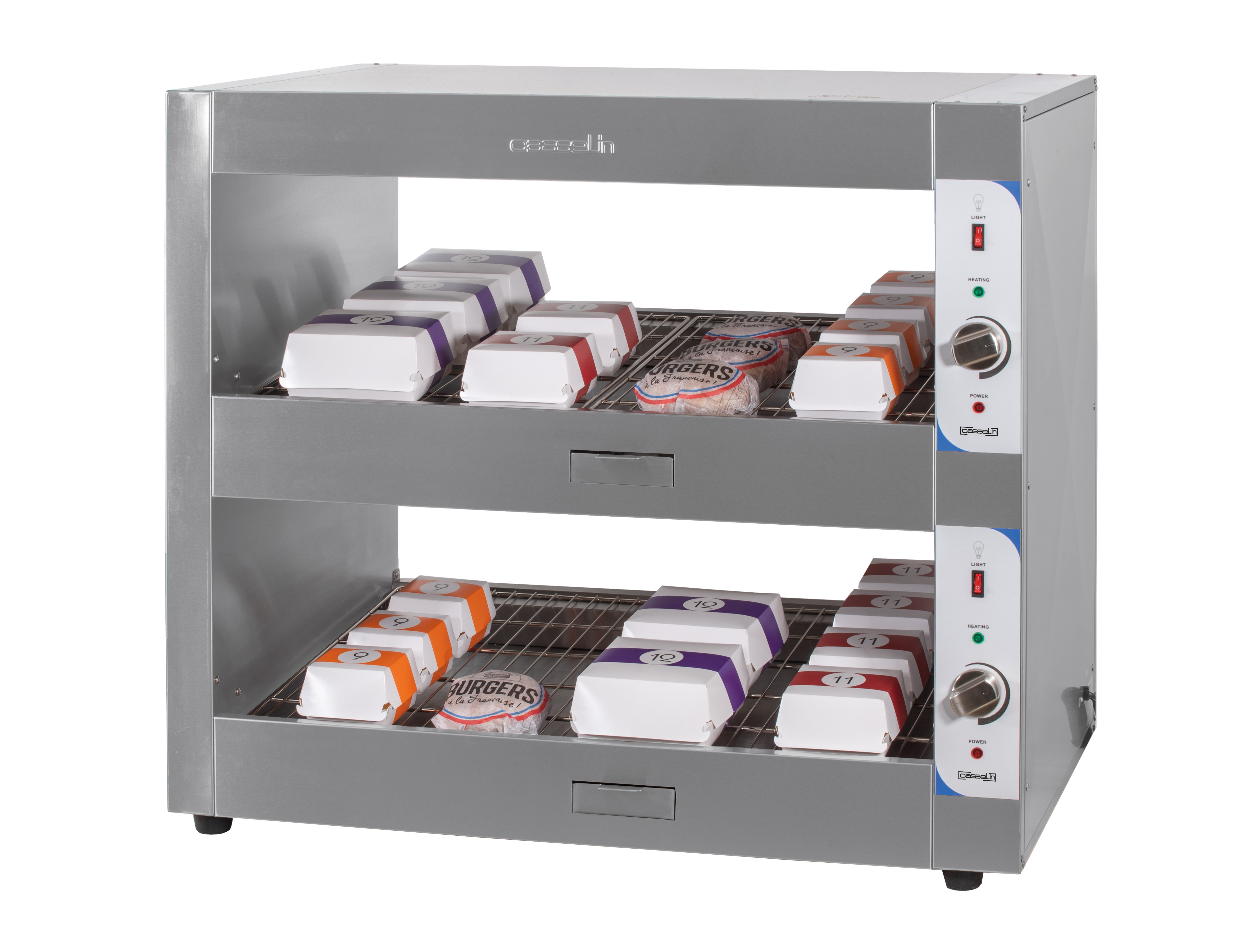 Merchandising Vitrine chaude 100 - 1000x600x (H) 900 mm