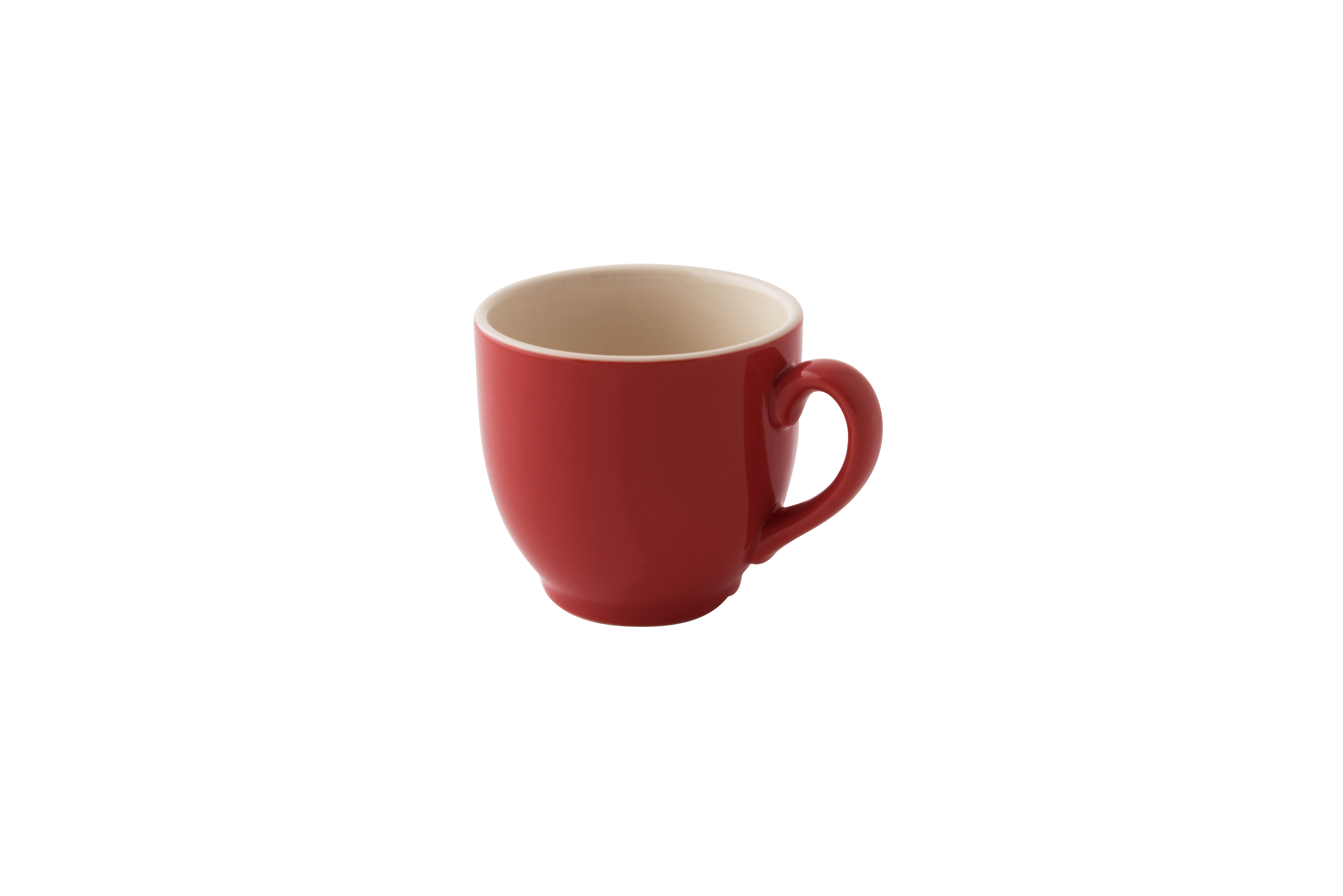 Koffiekop Colors 14 cl Rood Porselein