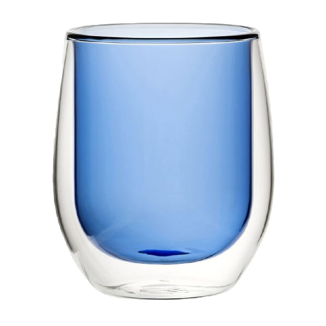 Utopia dubbelwandig water - blauw 9,7 oz/27cl (doos van 6)