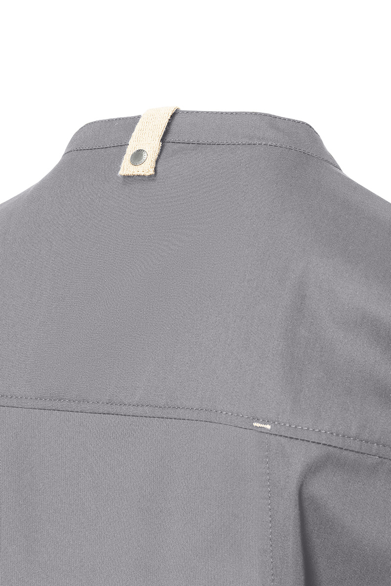 Veste de cuisine à manches courtes Green-Generation, en matériau durable - Gris Platine - 46