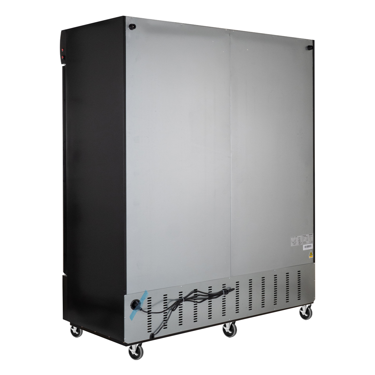 Getränkekühlschrank ECO 1500 mit Klapptüren und Leuchtaufsatz