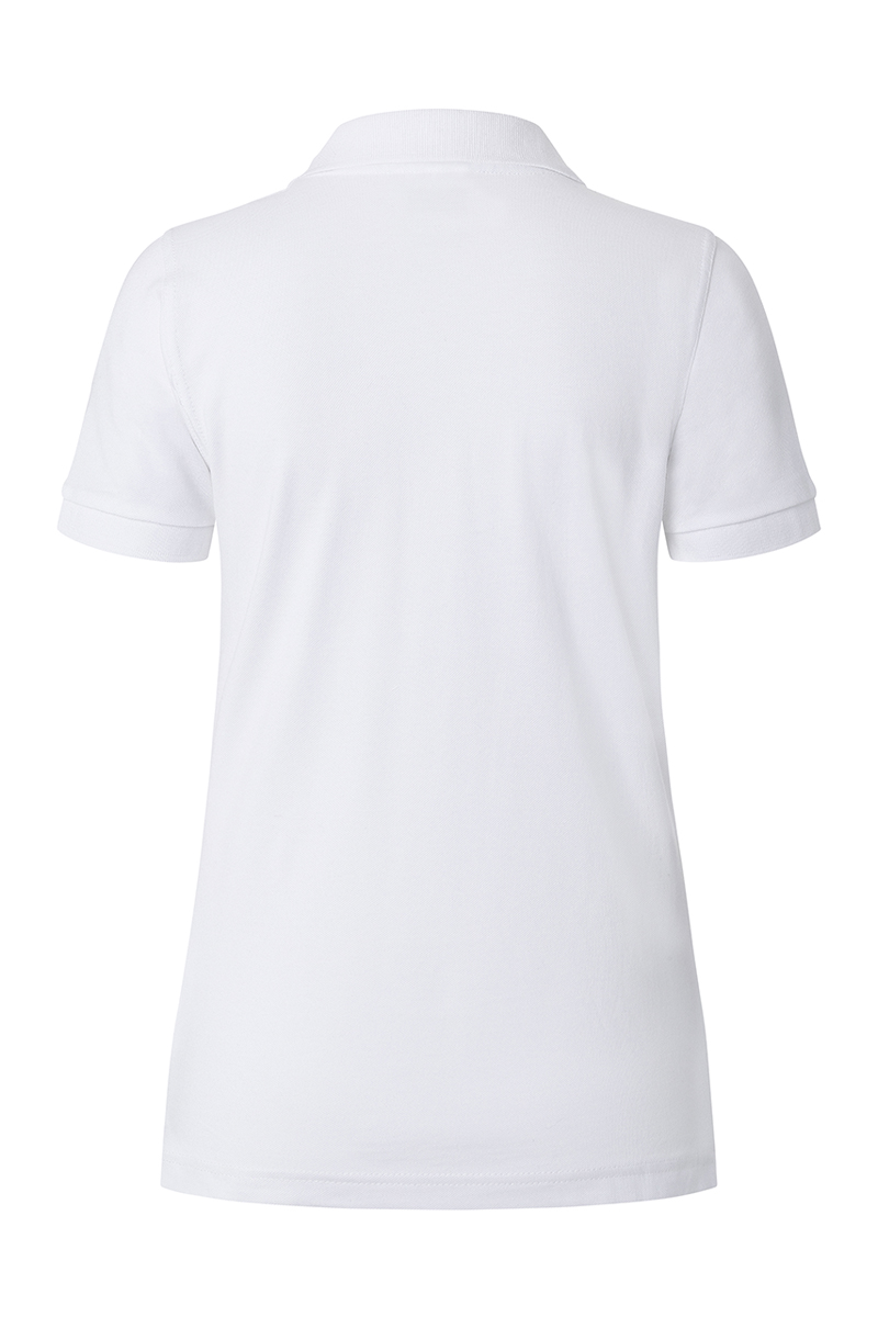Damen Workwear Poloshirt Basic - Weiß - L