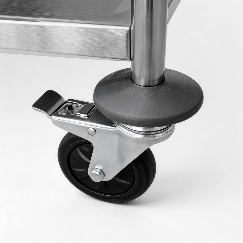 RVS Serveerwagen 3 Niveaus – 860x540x(H)940mm