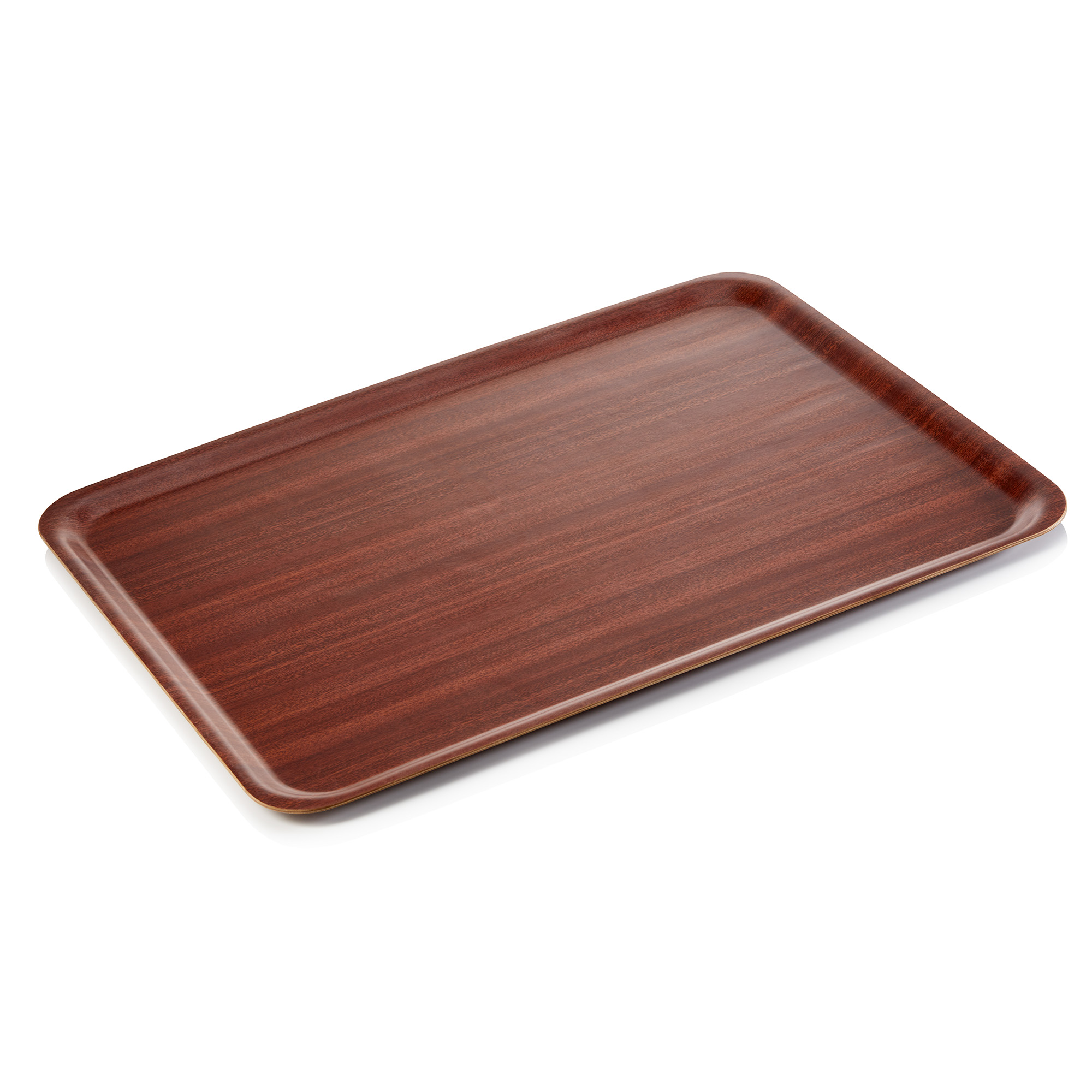 Plateau TRAY 90, 60 × 45 cm, MDF aspect bois