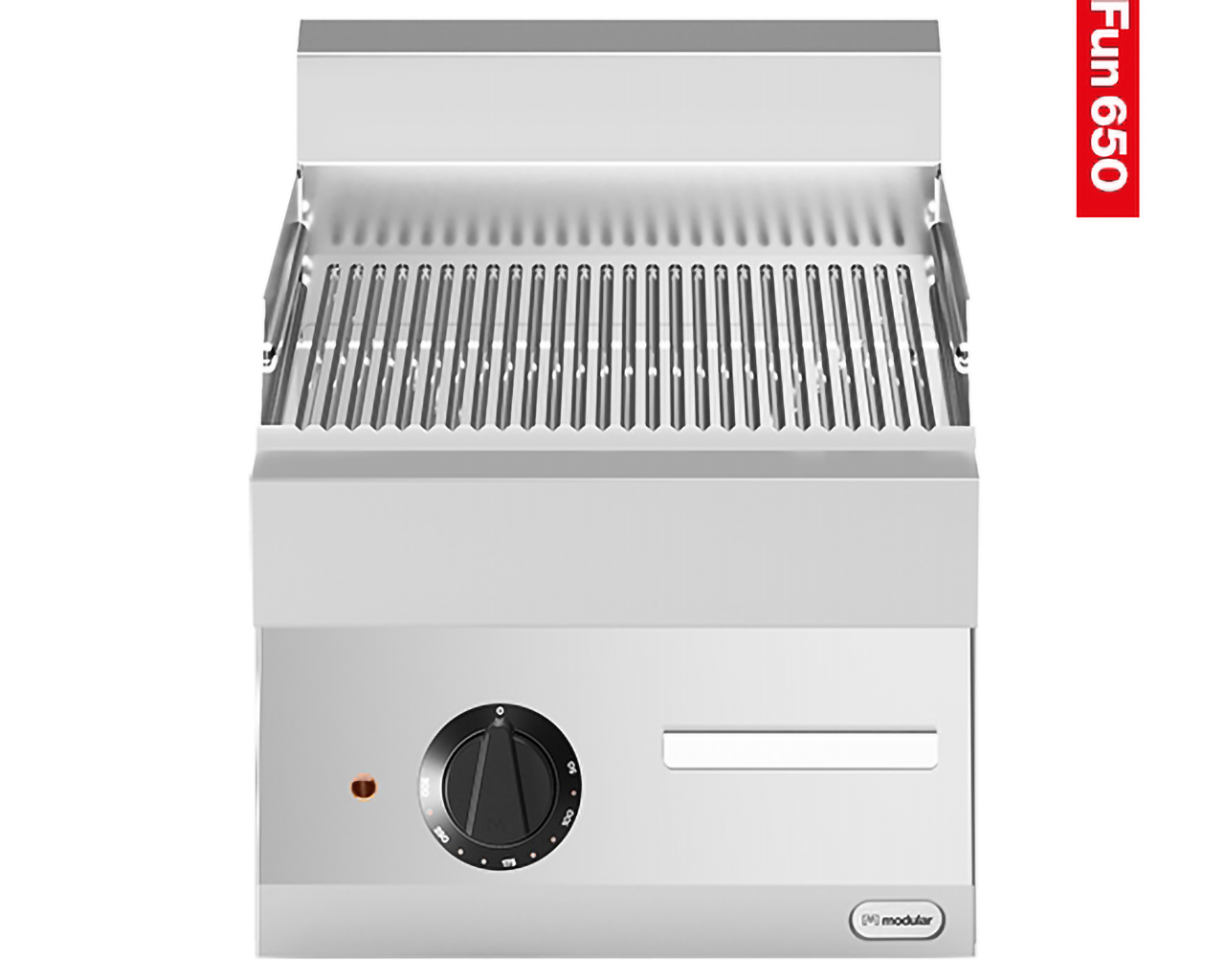 Modulares Backblech gerippt – elektrisch 400 V – 65 x 40 cm