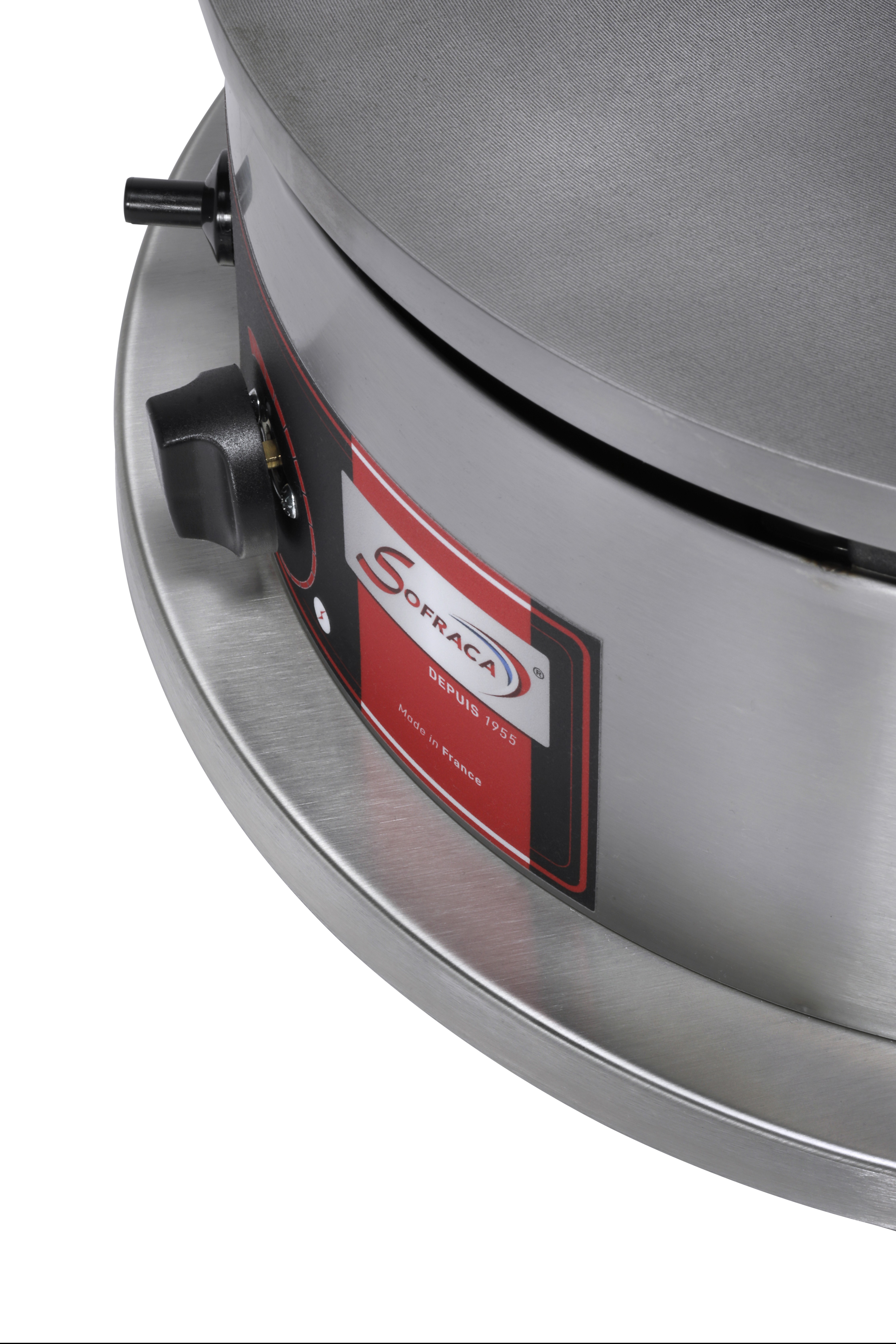 Crêpière gaz foraine professionnelle à usage intensif - Diamètre 40 cm - CR1RG40