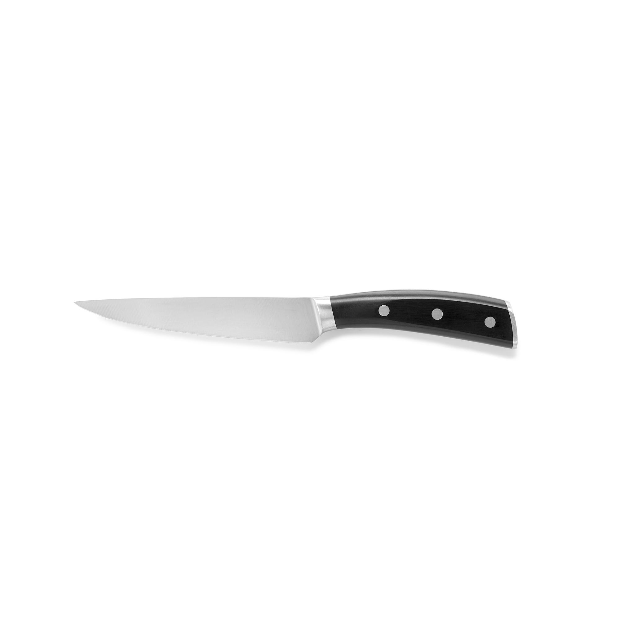 Couteau de cuisine style classique, 25 cm, acier à lame 420, inox