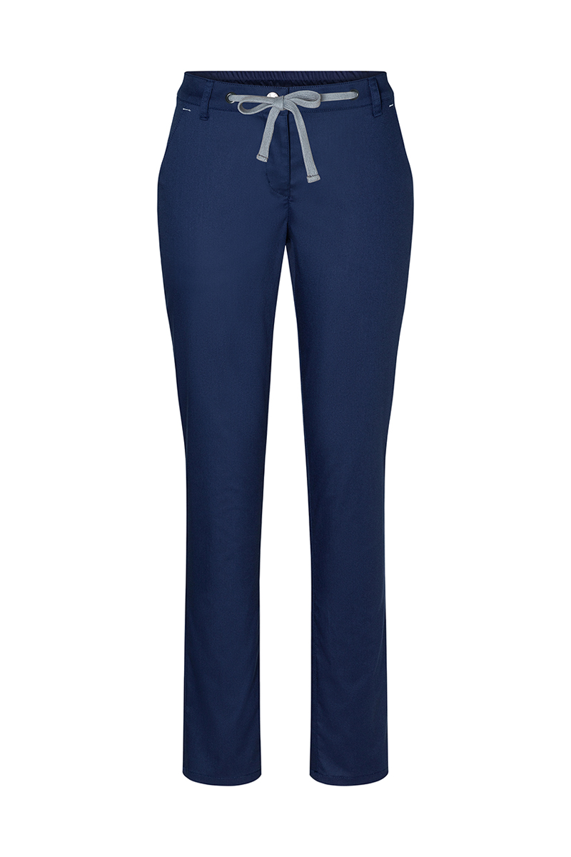 Dames Chino Broek Modern-Stretch - Marineblauw - 34
