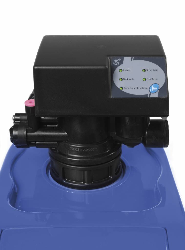 Halbautomatischer Wasserenthärter |  Start Manuell | 5L/Min | 195x360x(h)x510mm