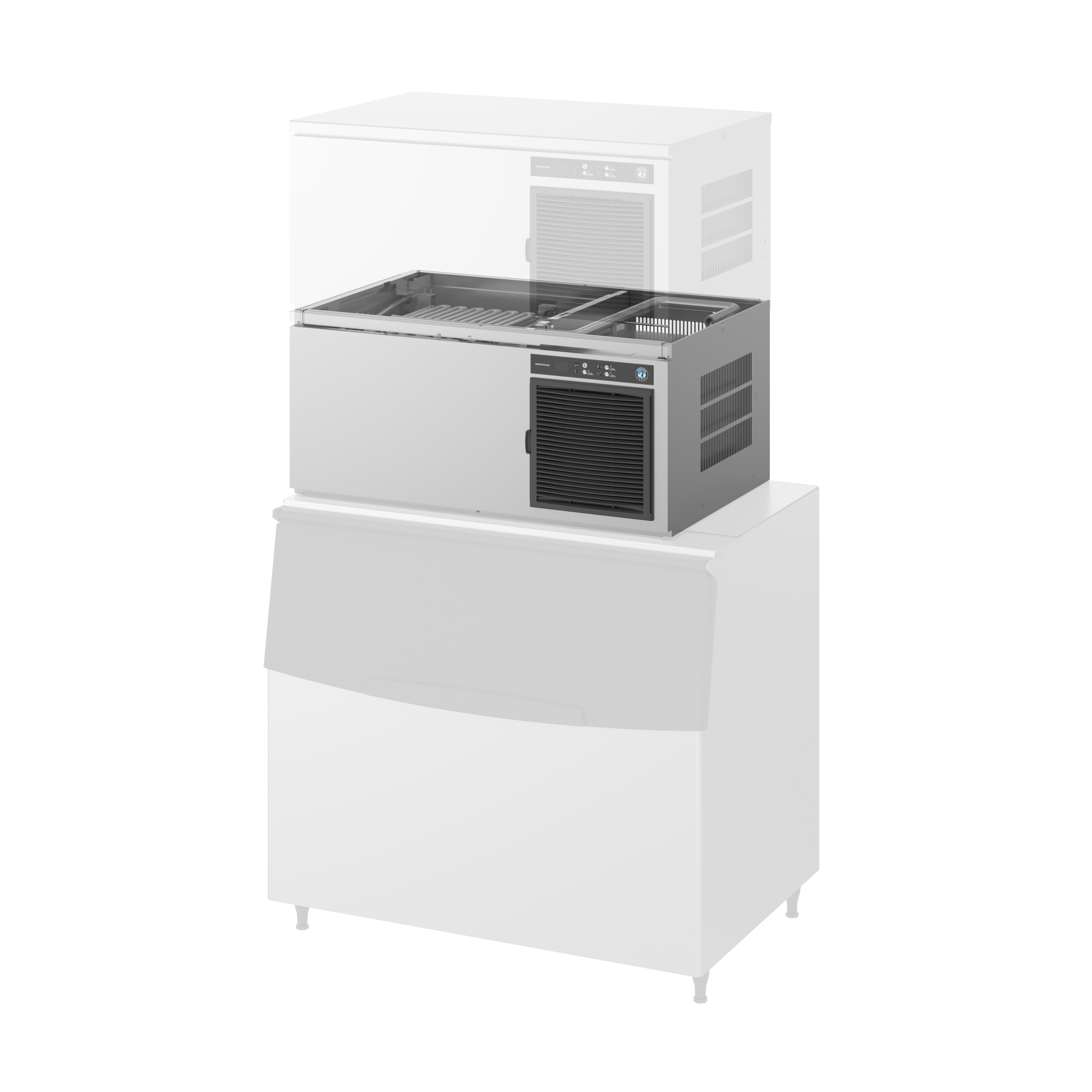 Hoshizaki - Zylindereisbereiter - Modular & Stapelbar - 190 kg/24 h - IM-240XNE-HC-C