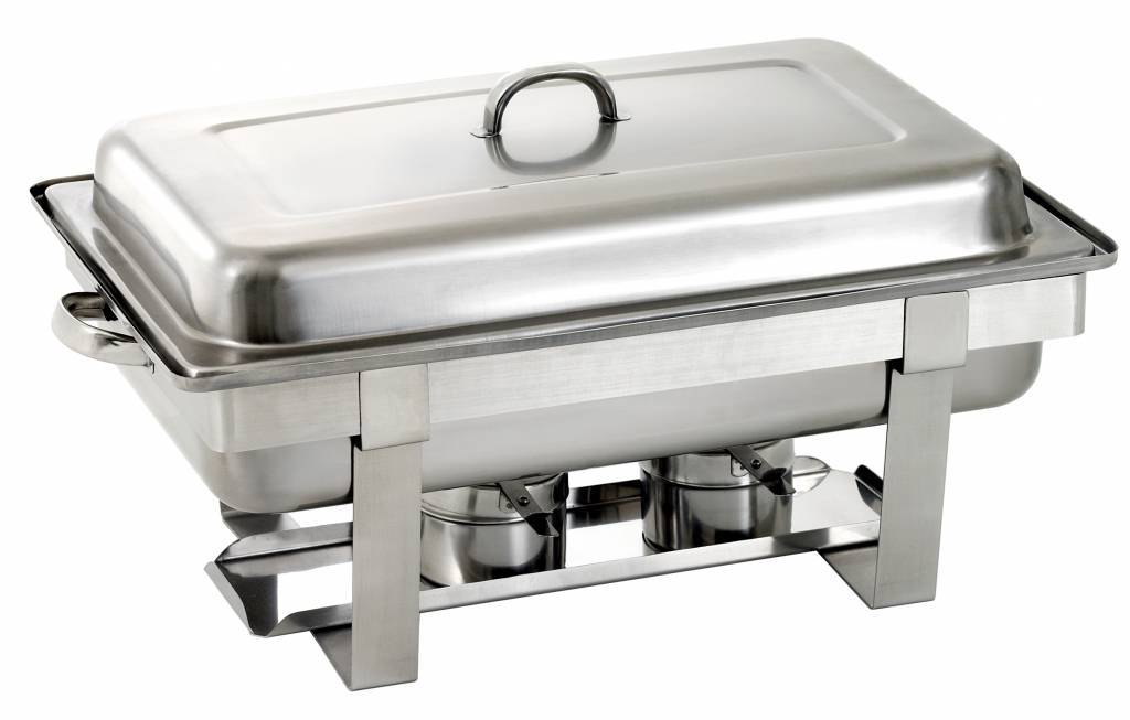 Chafing Dish Compleet | UNIVERSEEL | 1/1 Gastronorm | 620x360x(H)250/310mm