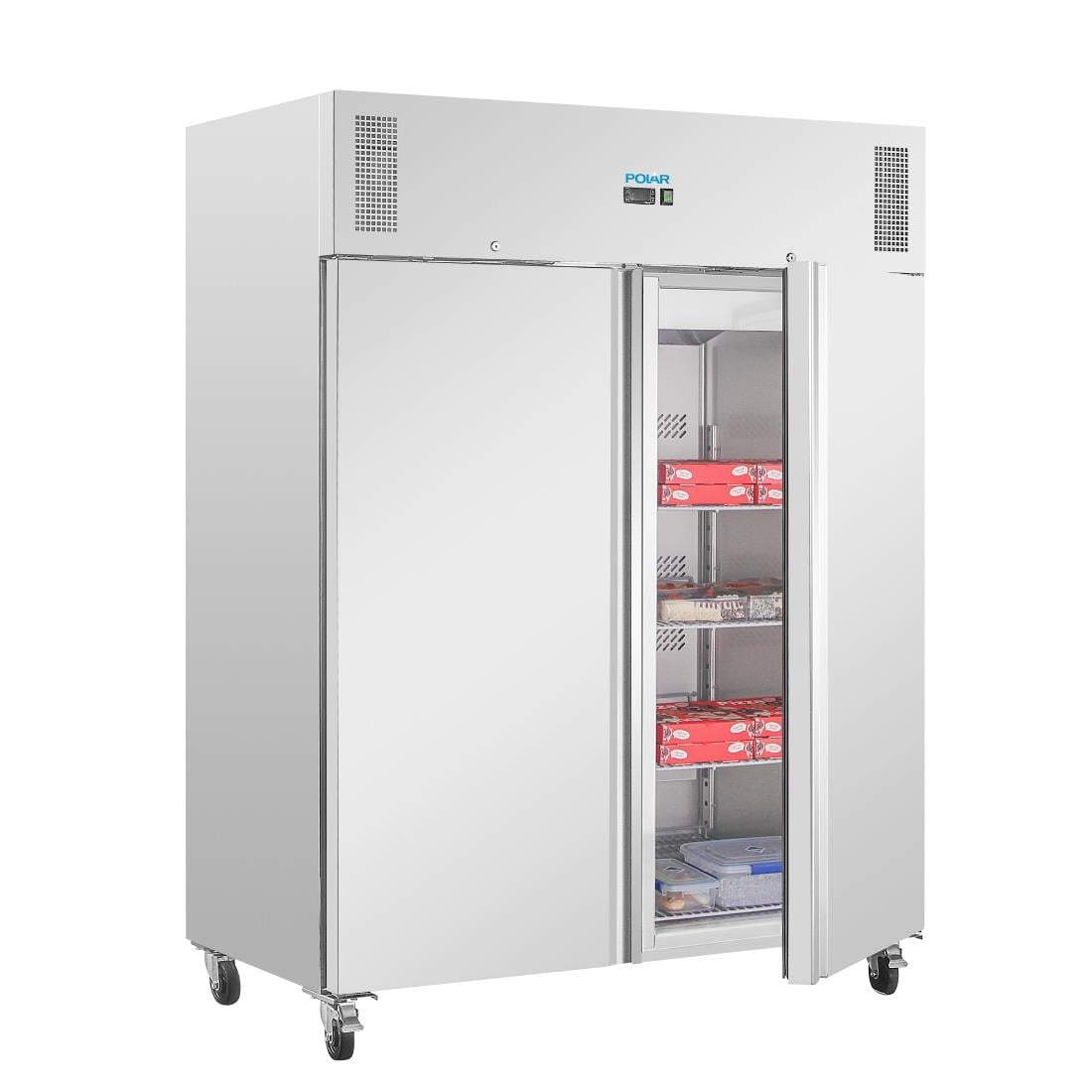 Armoire réfrigérée négative double porte Polar série U 1300 L