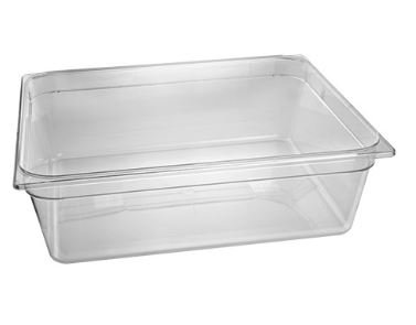 GN Behälter - Klarsicht-Polykarbonat - 2/1GN-200mm