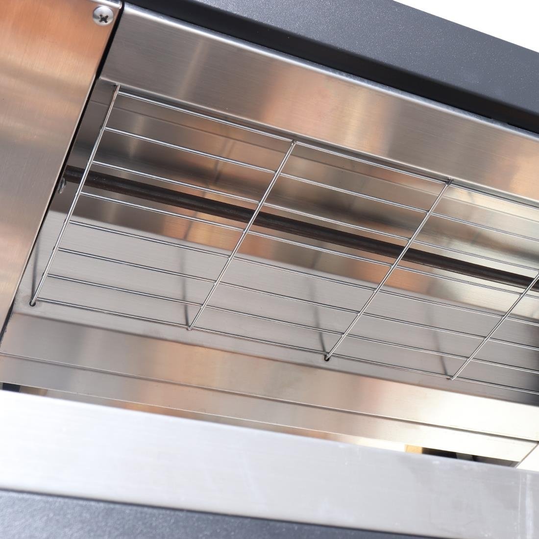 Buffalo geneigte Rutsche Lebensmittelwärmer 2 Stück