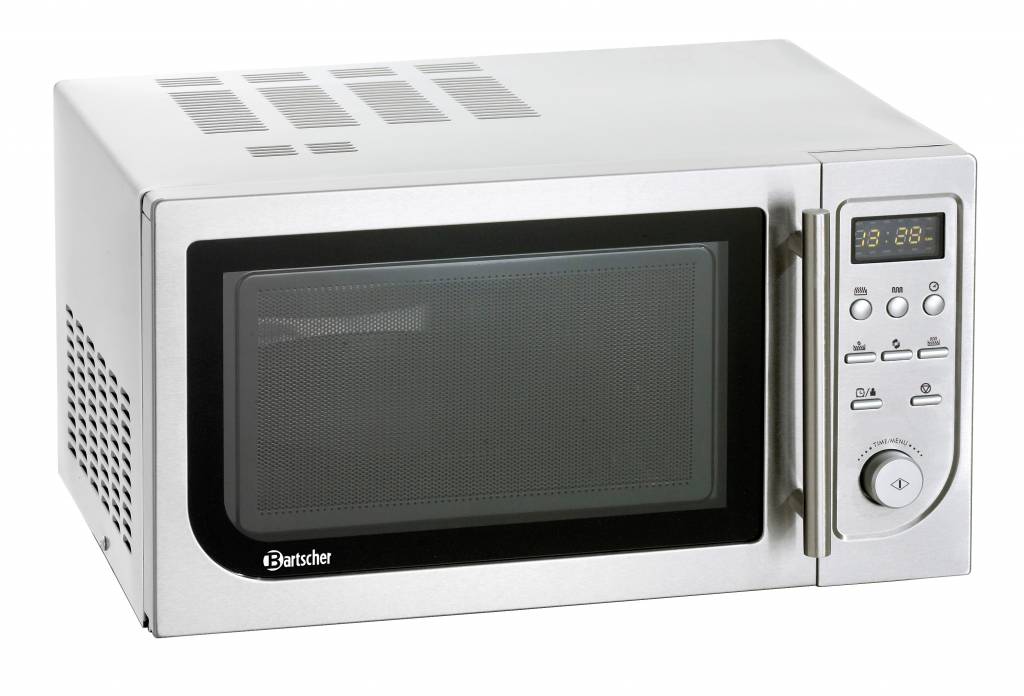Micro-Ondes avec Grill Inox | 25 Litres | 1kW | 483x422x281(h)mm