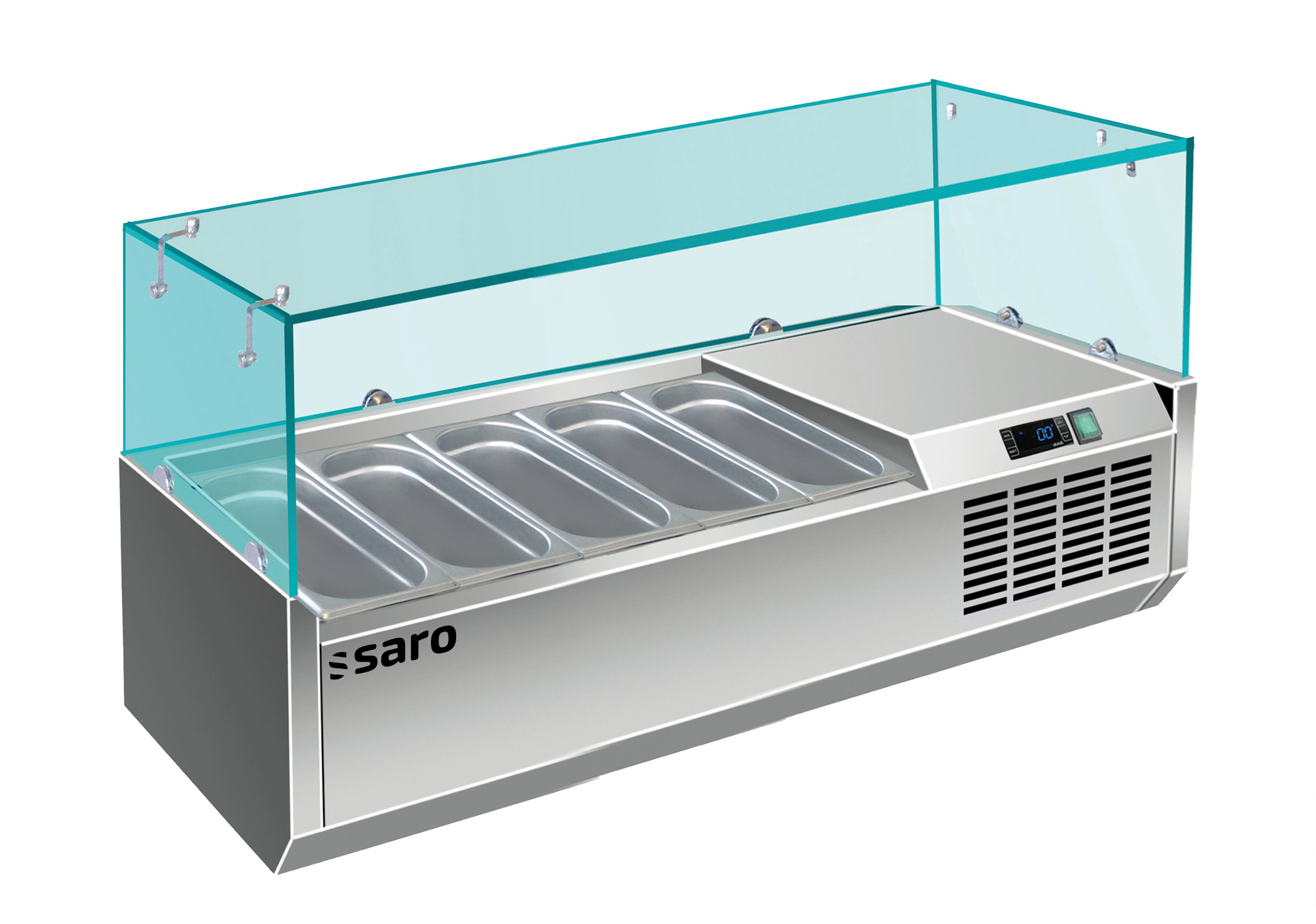 SARO Vitrine réfrigérée - 1/4 GN, modèle VRX 1200/330