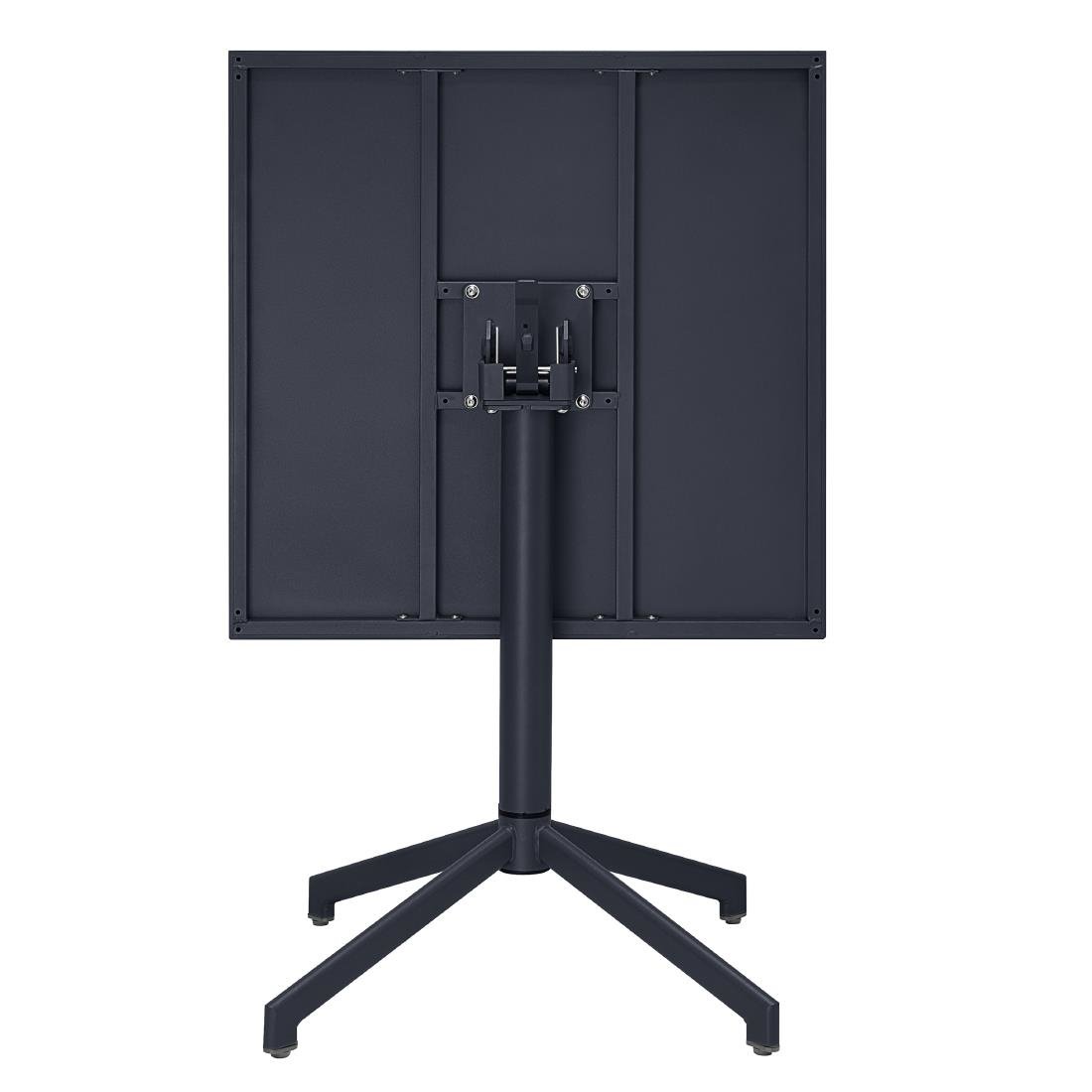 Table à plateau basculant Bolero Porto bleu ardoise 700x750 mm