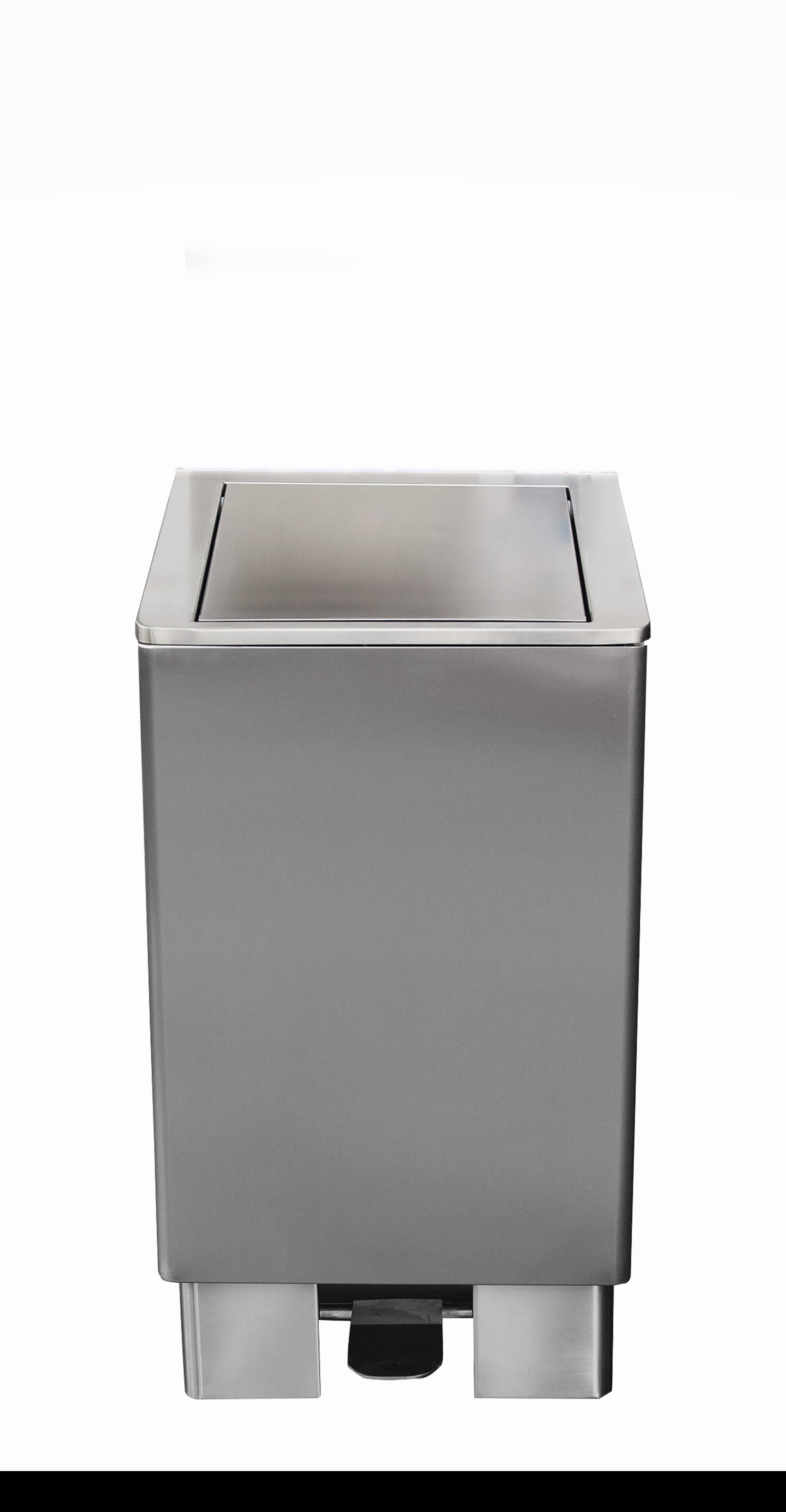 SARO Poubelle en acier inoxydable 90 litres, modèle JUPITER