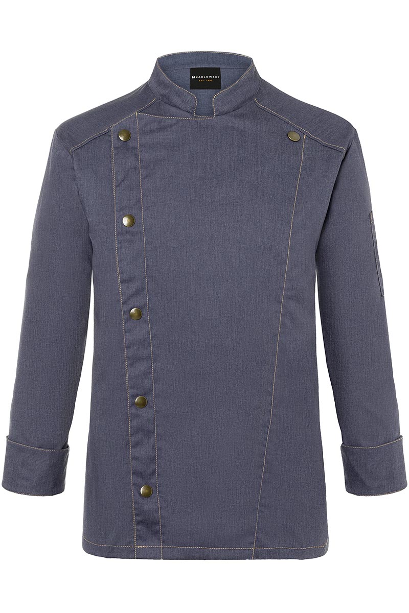 Kochjacke Jeans-Style - Vintage Black - 54