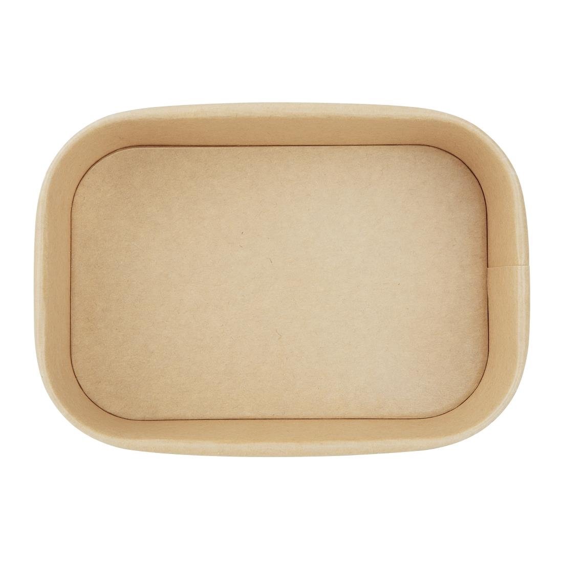 Barquettes alimentaires rectangulaires Fiesta Recyclable 650ml (lot de 300)