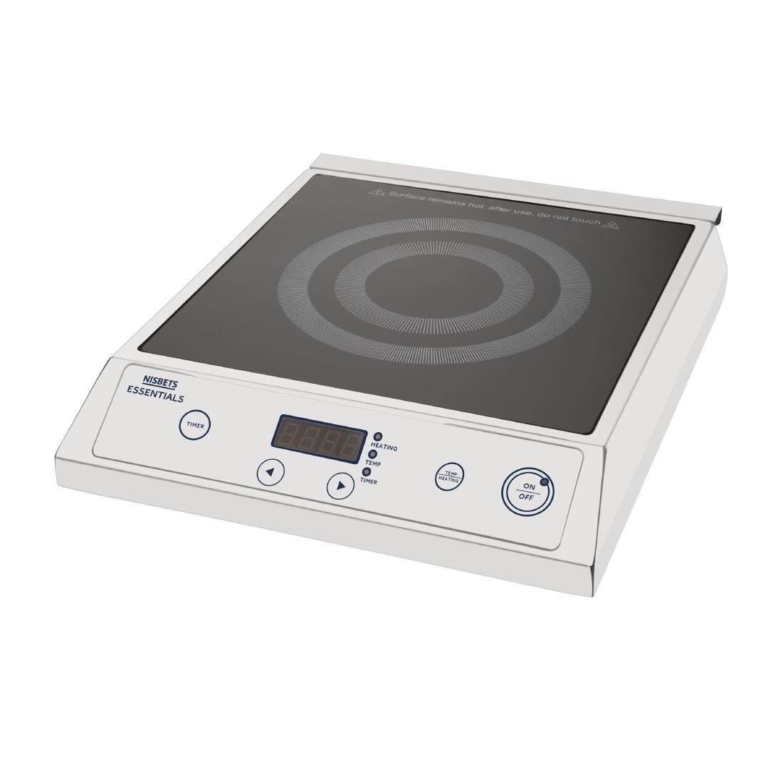 Nisbets Essentials inductiekookplaat 2700W Nisbets Essentials inductiekookplaat 2700W