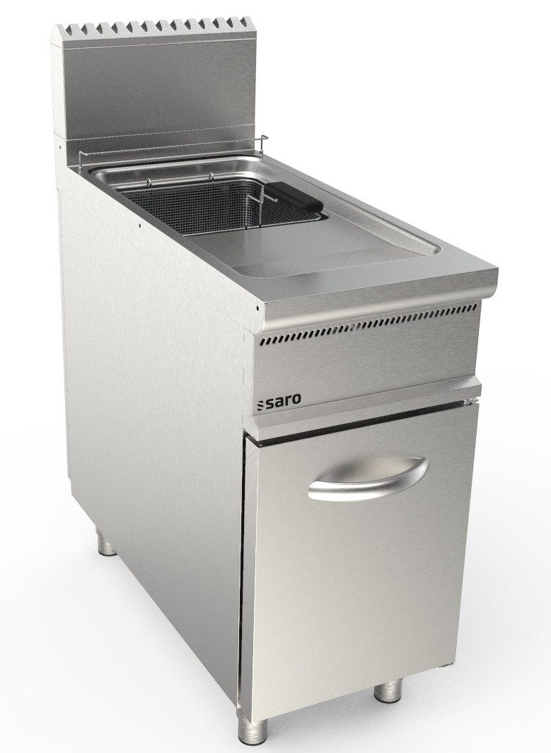 Friteuse à gaz SARO 22 litres, modèle LQ/FLG1V22