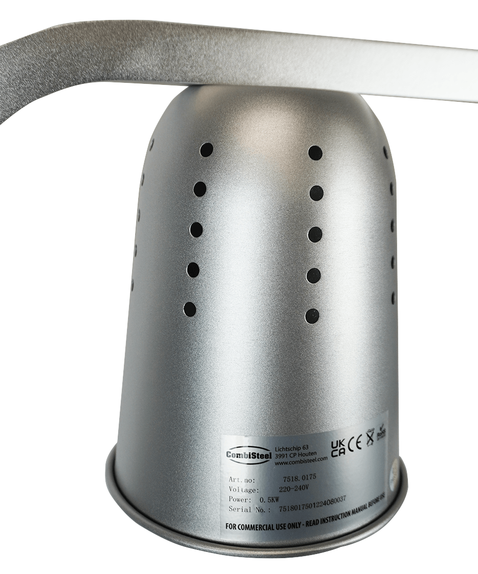 Lampe Chauffant Argent