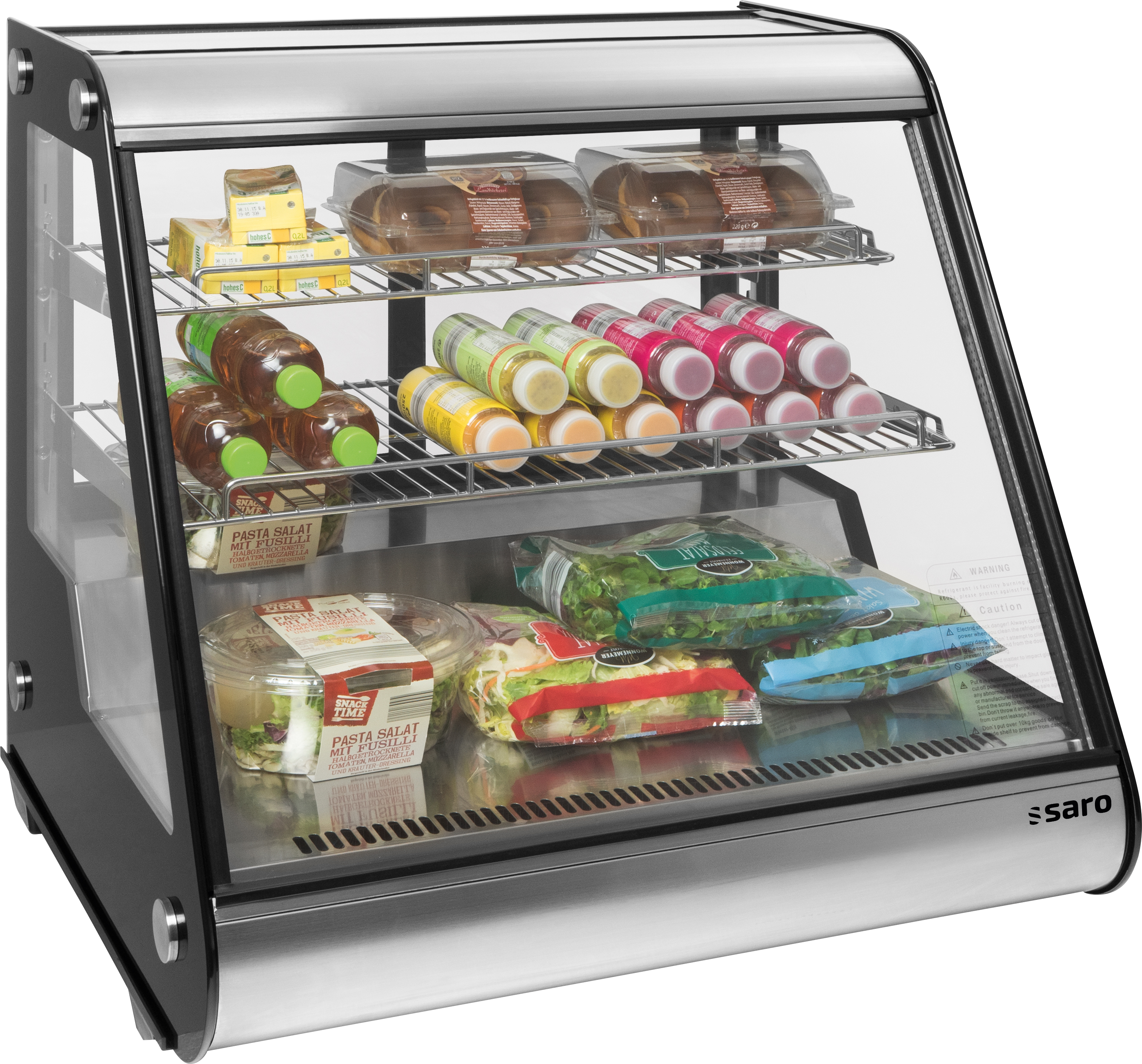 Vitrine réfrigérée SARO 160 litres, modèle SOPHIE 160